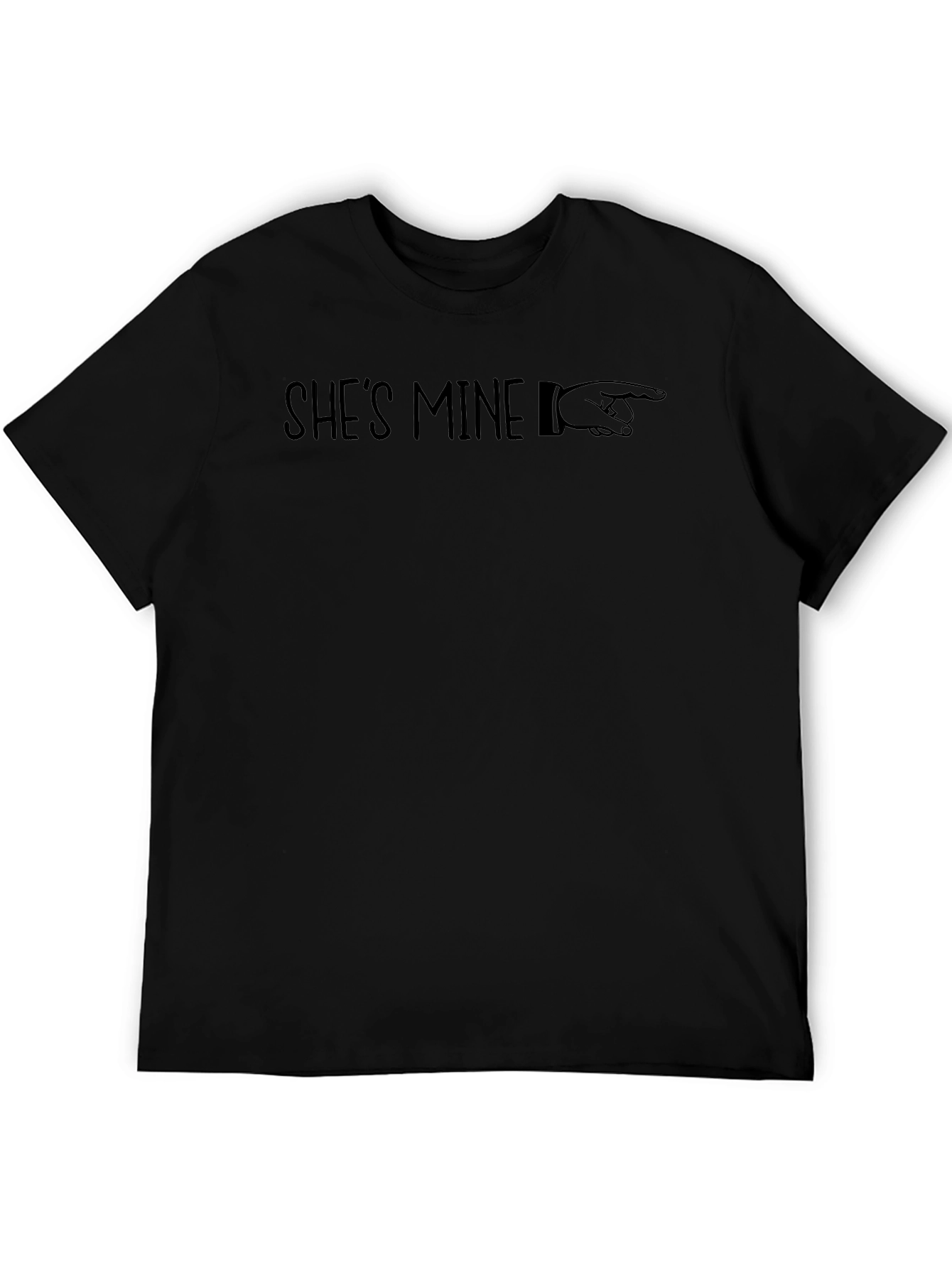 Shes Mine Graphic Tee - Black T-Shirt