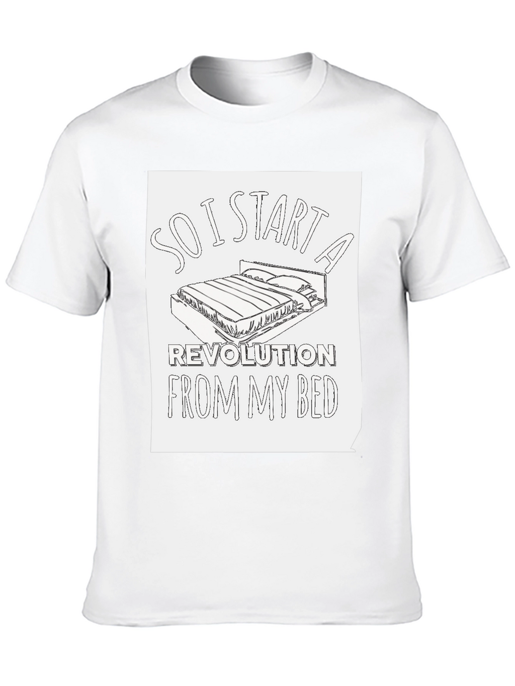 Revolution From My Bed T-Shirt