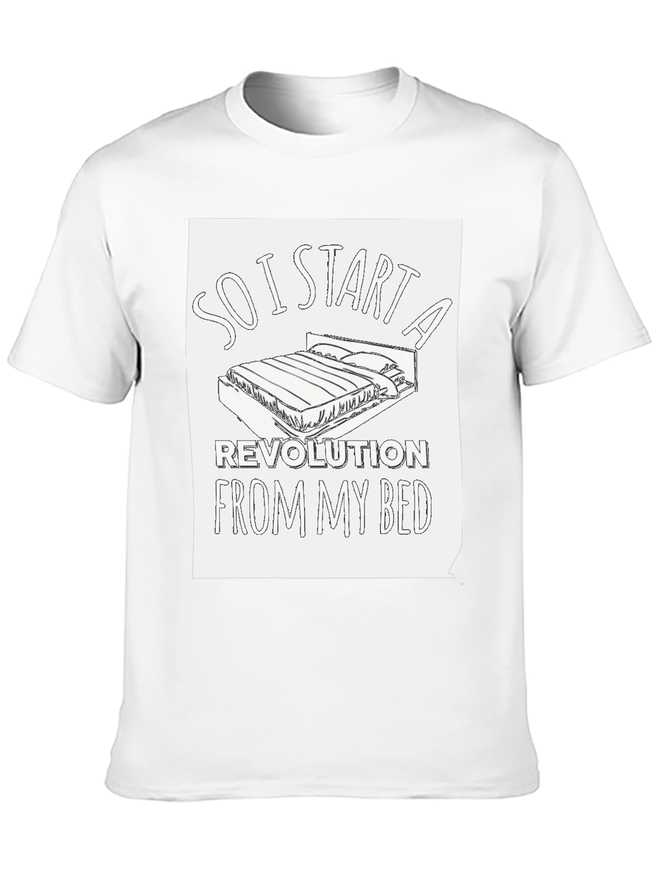 Revolution From My Bed T-Shirt