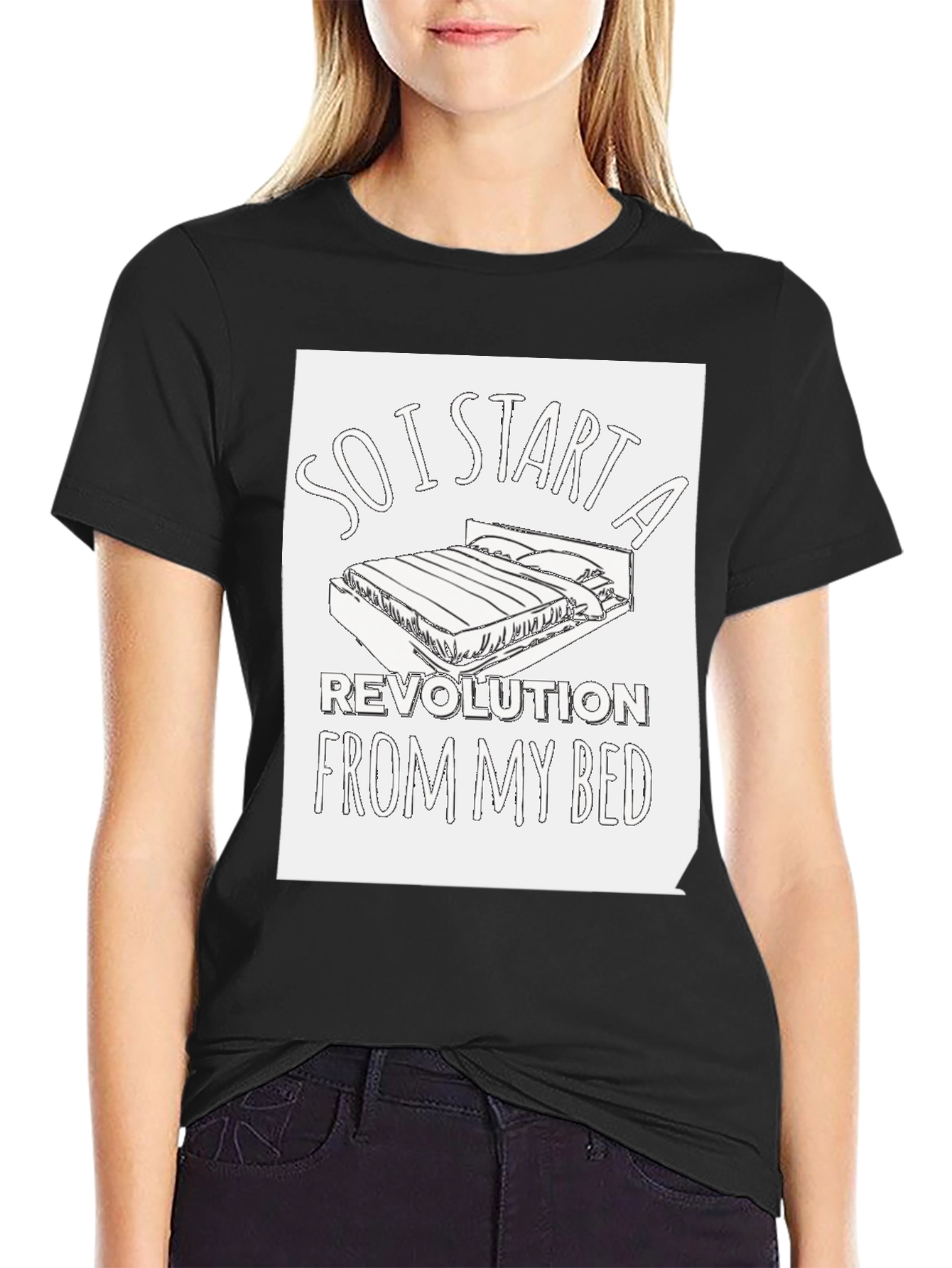 Revolution From My Bed T-Shirt