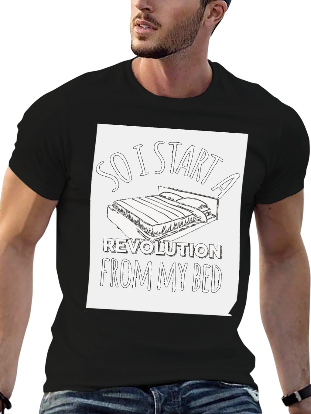 Revolution From My Bed T-Shirt