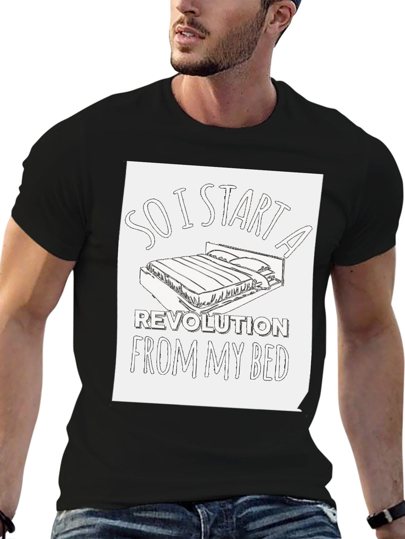 Revolution From My Bed T-Shirt