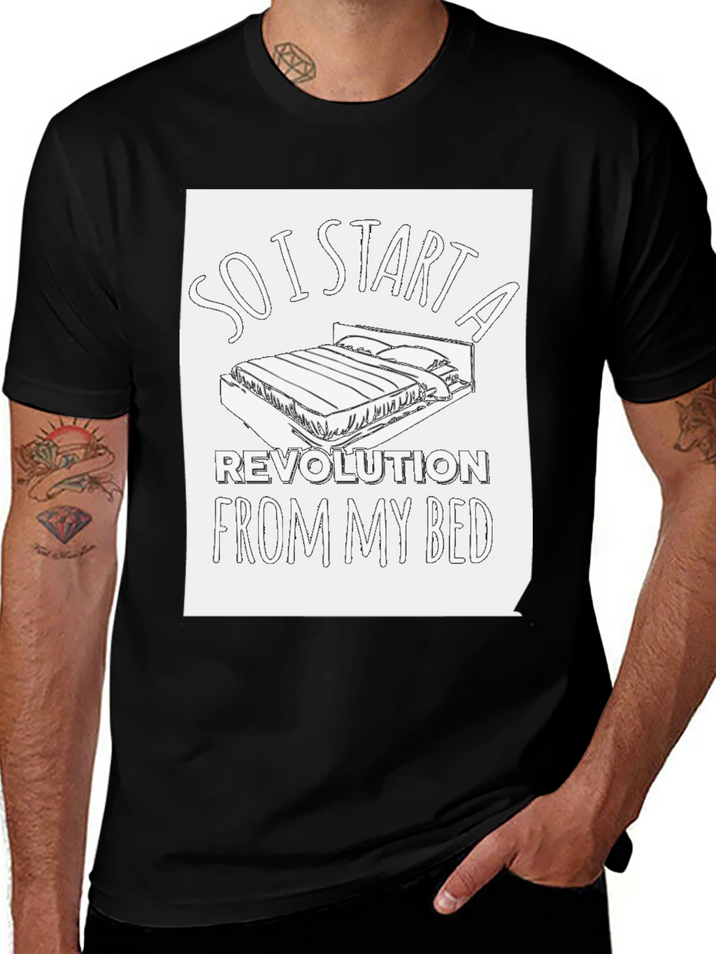 Revolution From My Bed T-Shirt