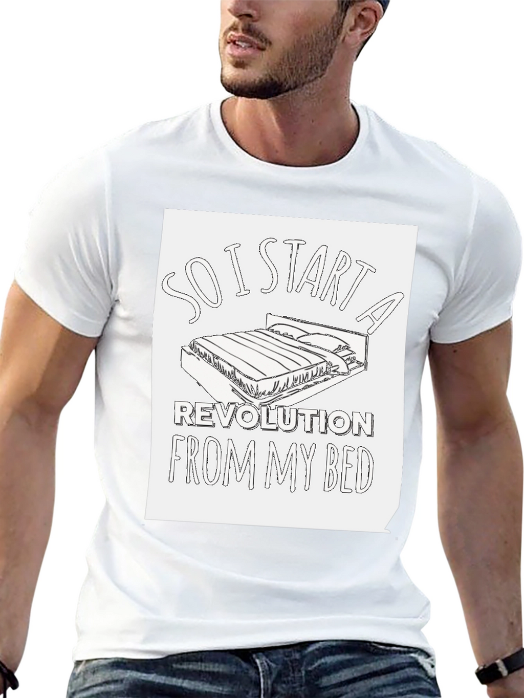 Revolution From My Bed T-Shirt