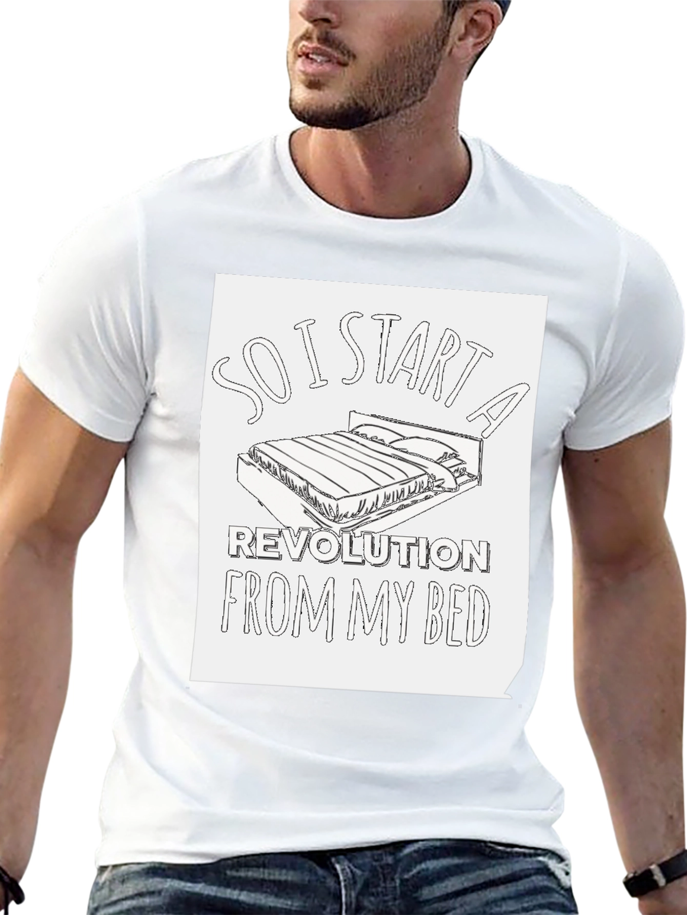 Revolution From My Bed T-Shirt