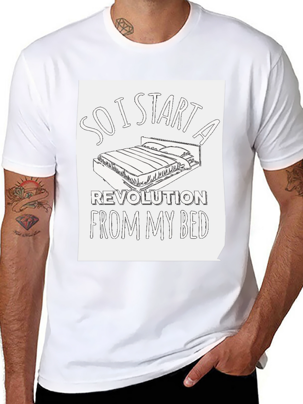 Revolution From My Bed T-Shirt