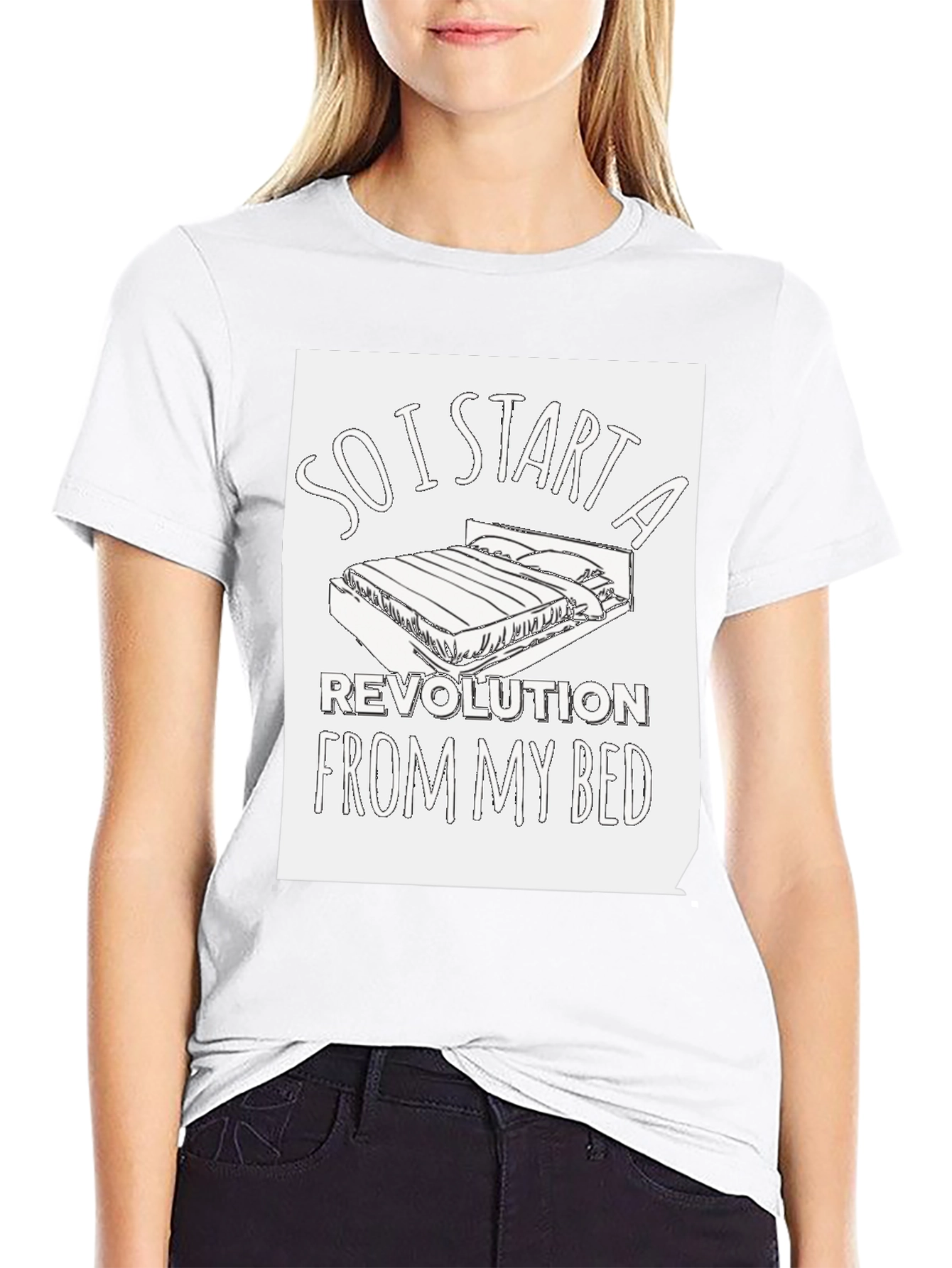 Revolution From My Bed T-Shirt