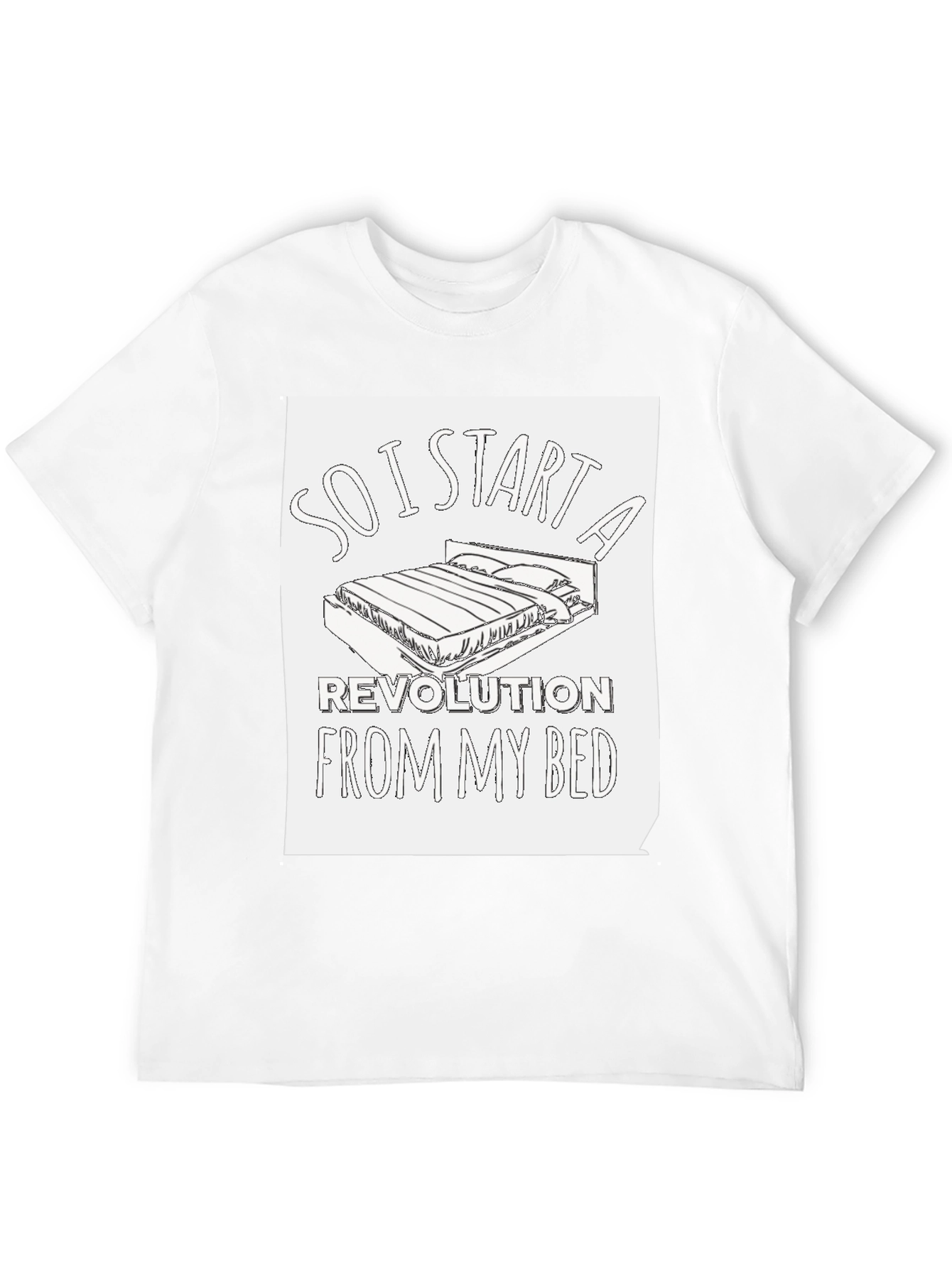 Revolution From My Bed T-Shirt