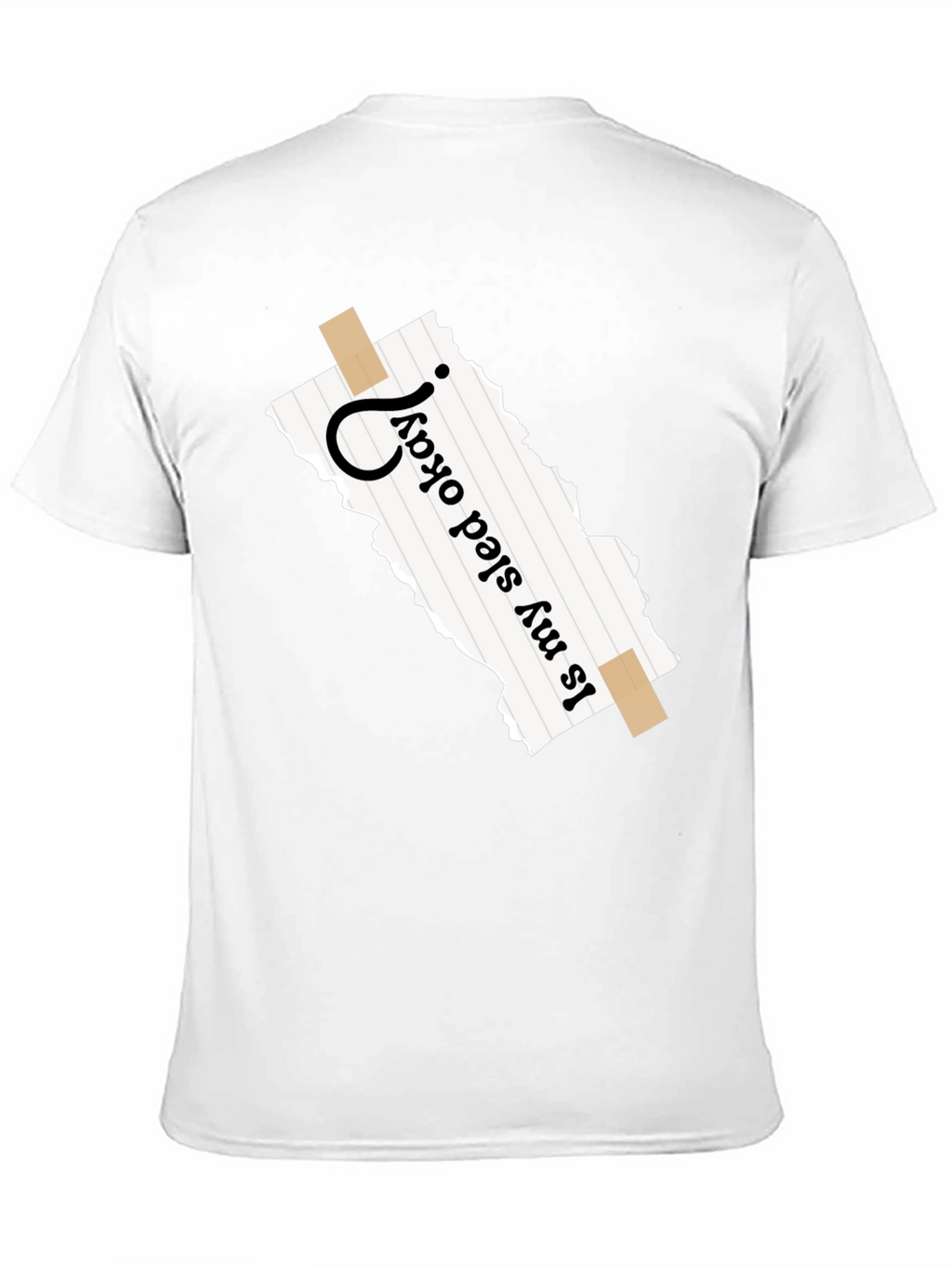 Is My Sled Okay? Novelty Graphic T-Shirt