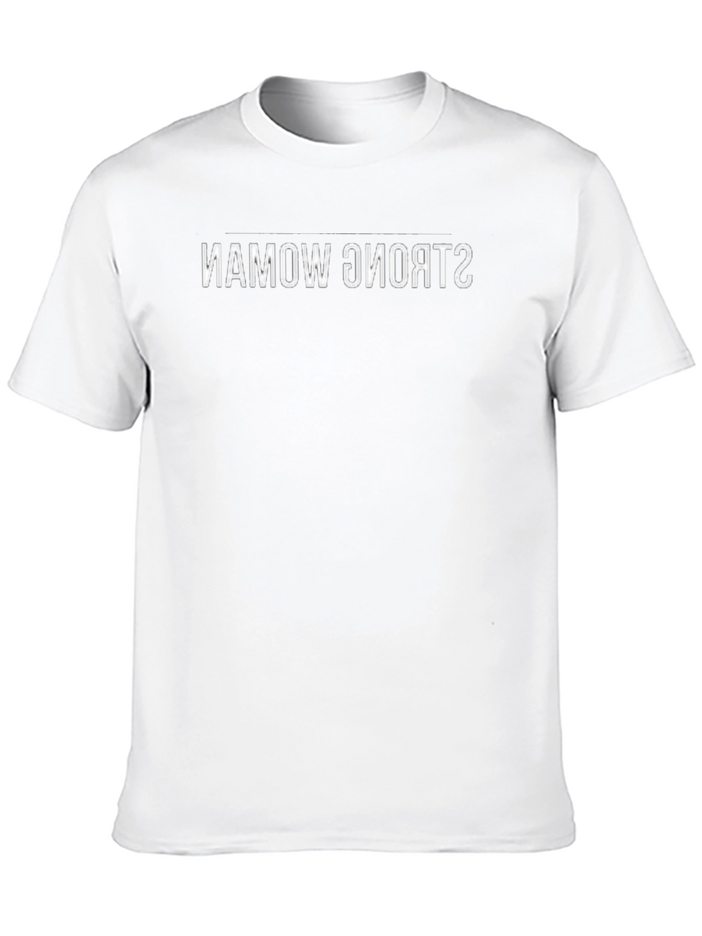 Strong Woman Graphic Tee - Empowering Statement Shirt