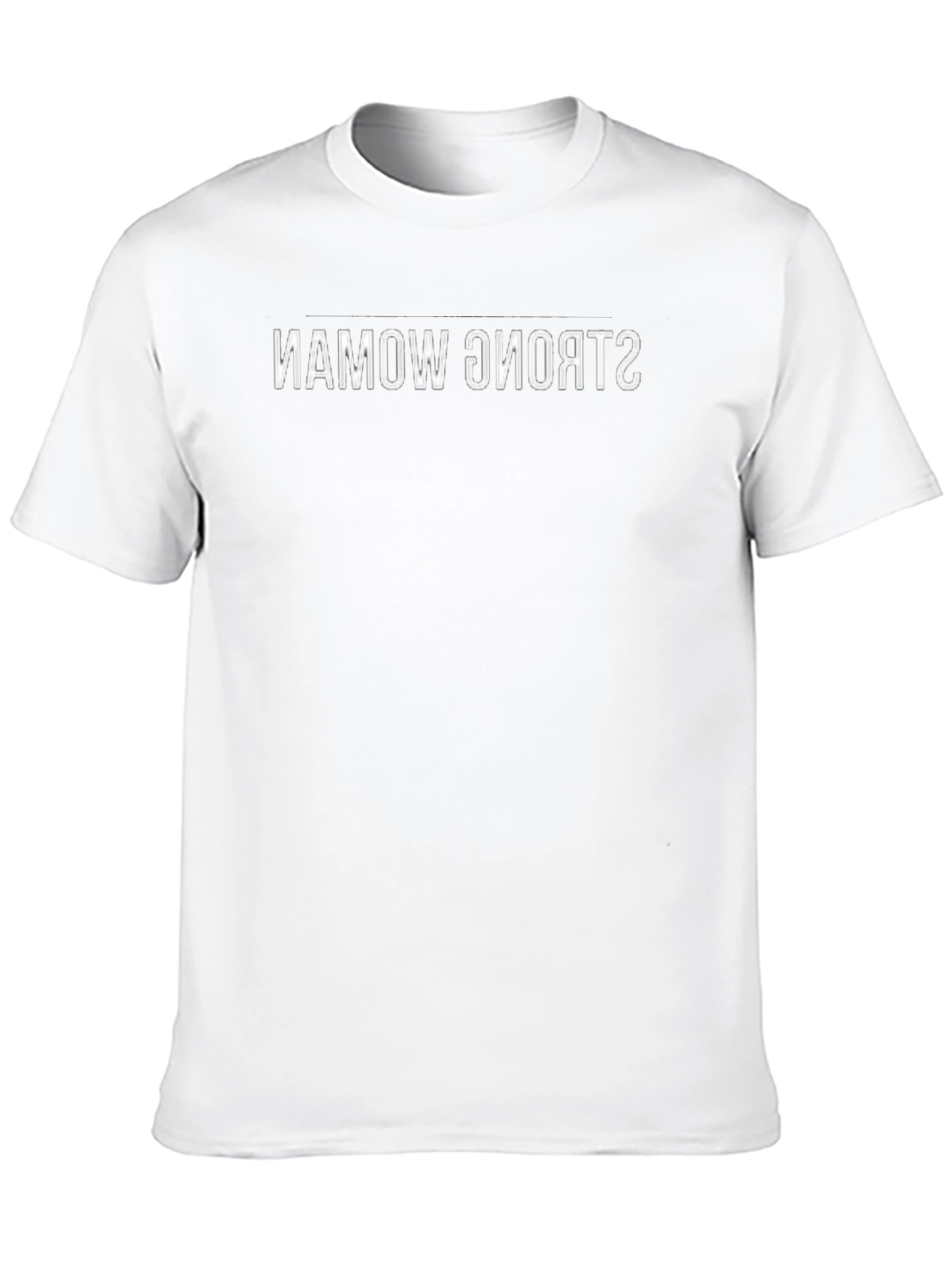 Strong Woman Graphic Tee - Empowering Statement Shirt