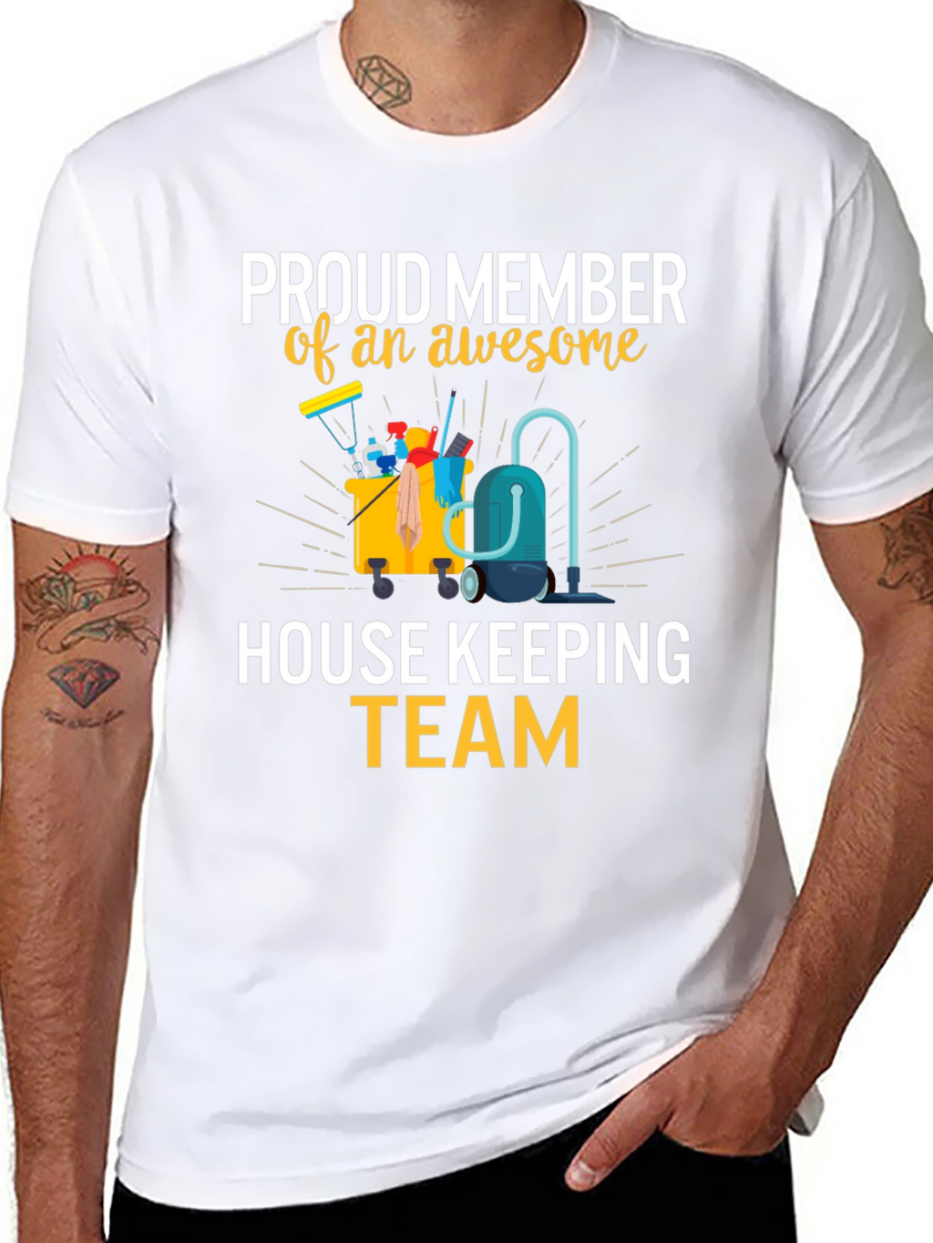 Proud House Keeping Team Member T-Shirt
