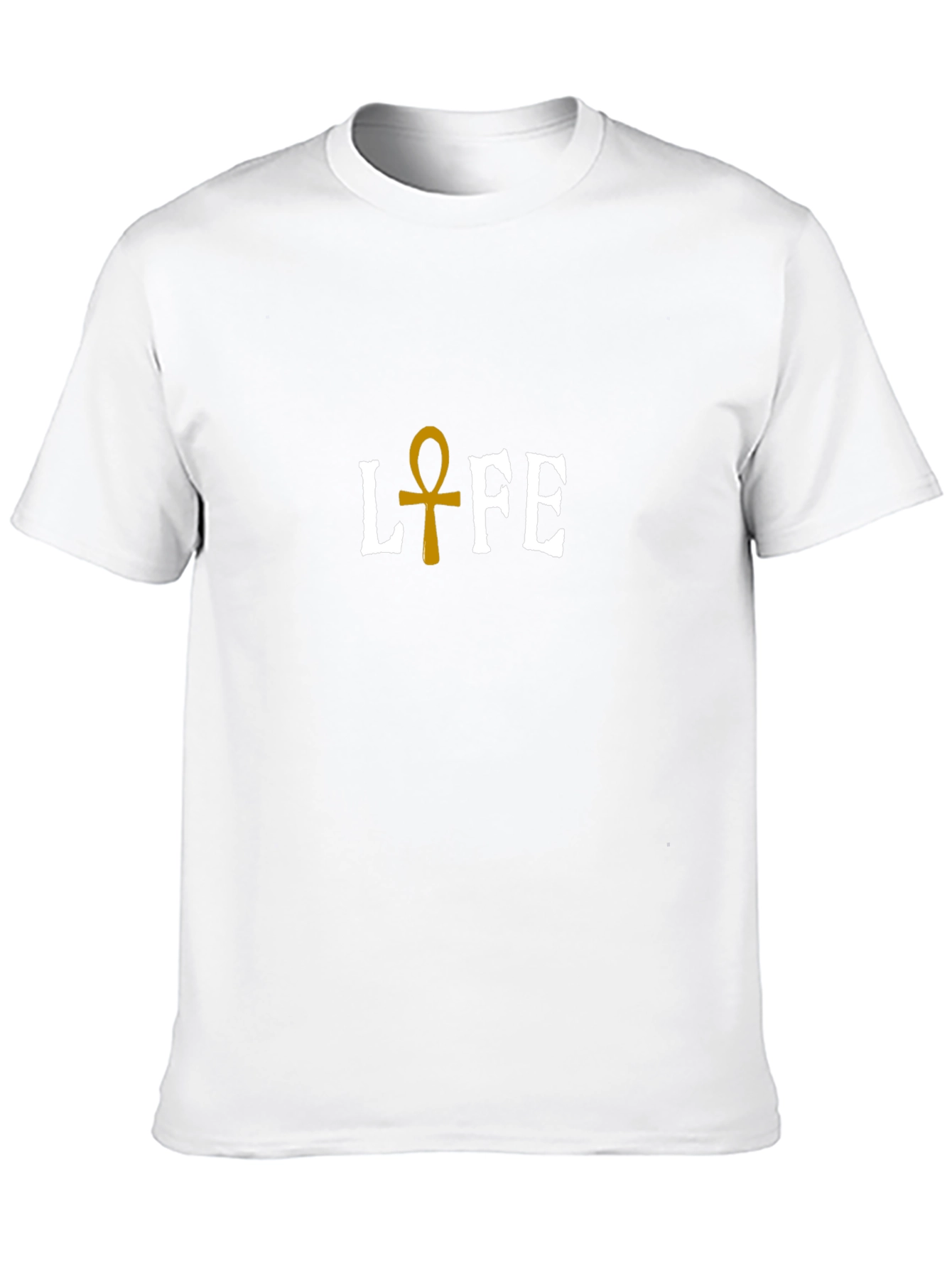 Life Ankh Symbol Graphic T-Shirt