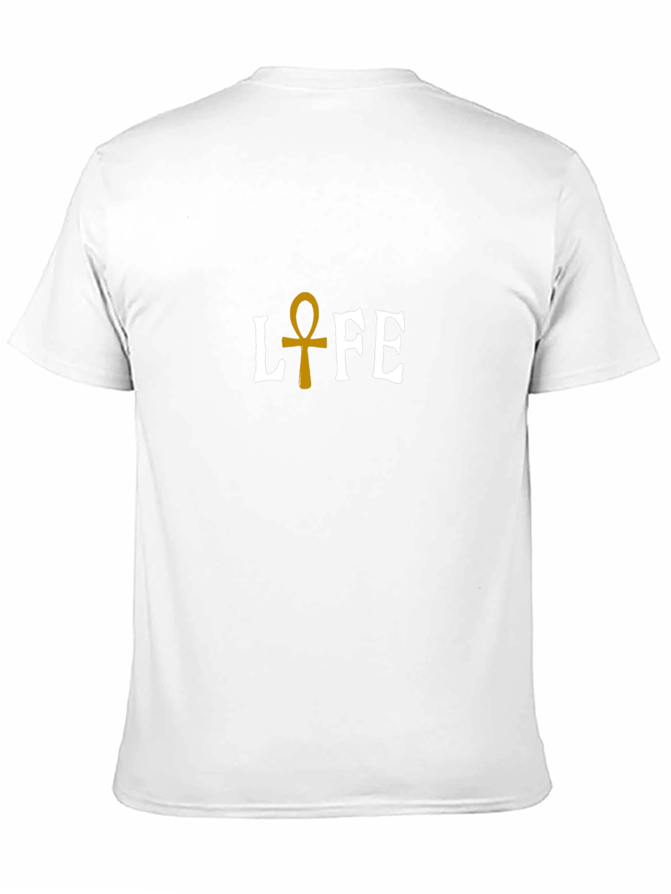 Life Ankh Symbol Graphic T-Shirt
