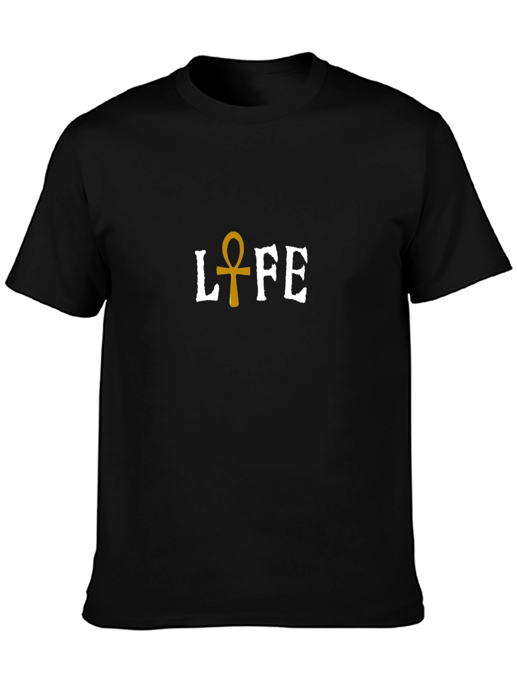 Life Ankh Symbol Graphic T-Shirt