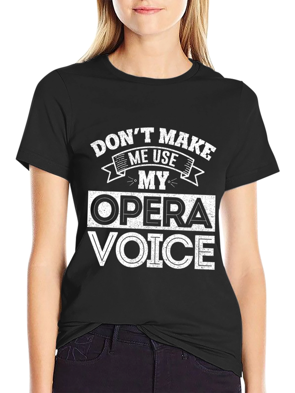 Opera Voice T-Shirt - Funny Music Lover Tee