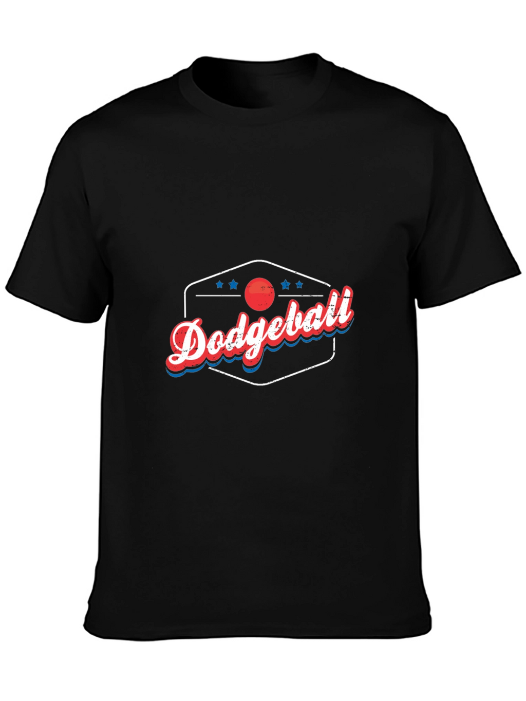 Dodgeball Retro Style Graphic T-Shirt