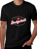 Dodgeball Retro Style Graphic T-Shirt