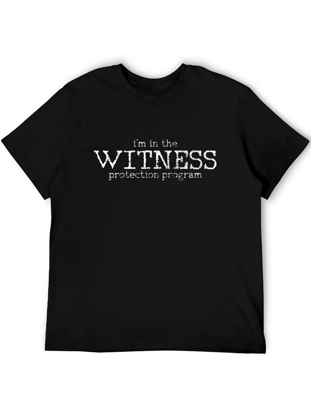 Witness Protection Program Graphic T-Shirt