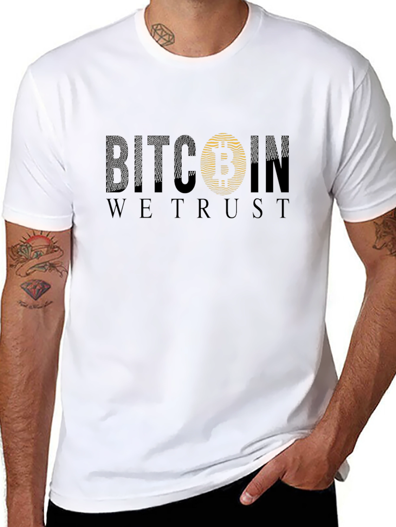Bitcoin We Trust Graphic T-Shirt
