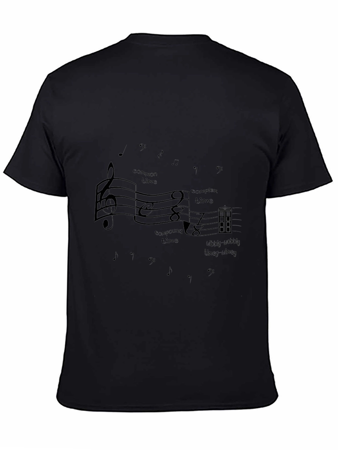 Musical Time T-Shirt: Common Complex & Compound Time