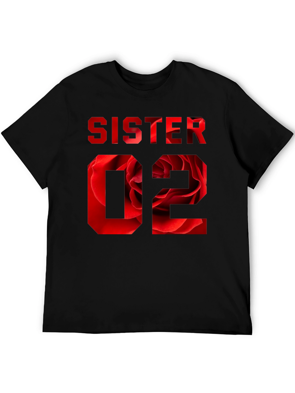 Sister 02 Floral Graphic T-Shirt