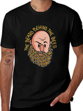 Bearded Bees Graphic T-Shirt - Unique Funny Design