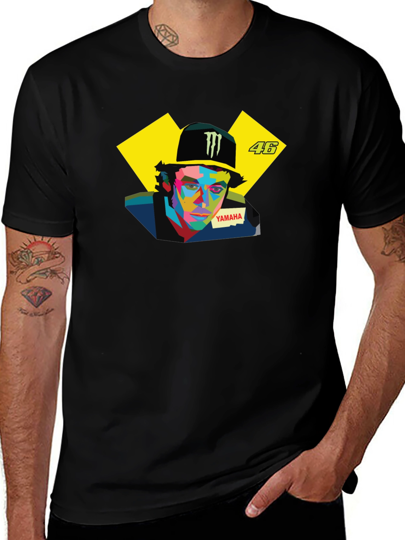 Valentino Rossi 46 Graphic T-Shirt