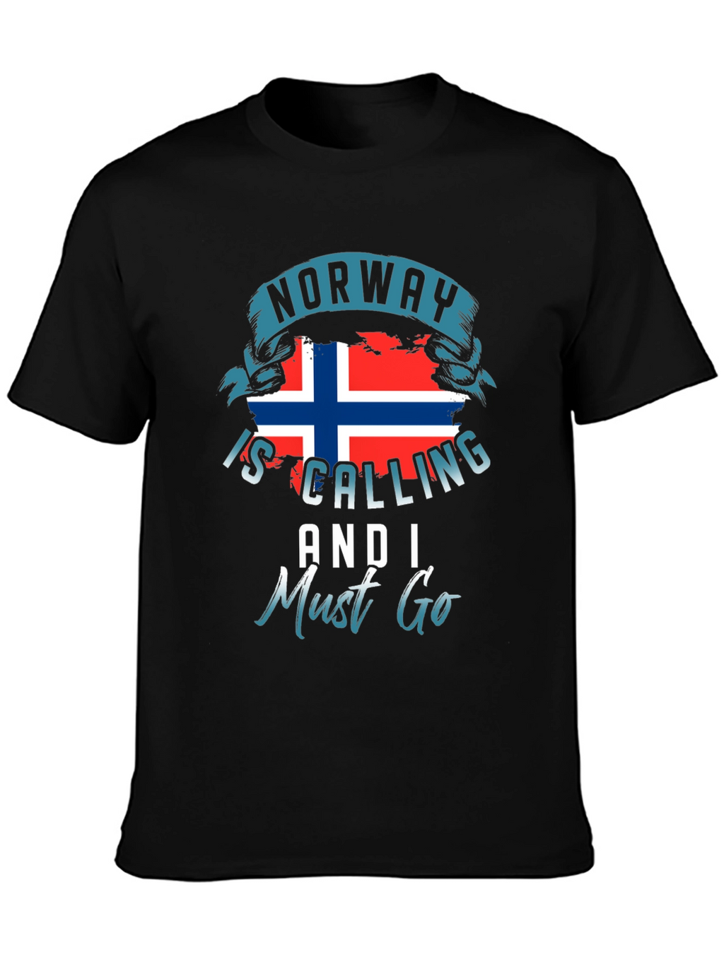 Norway Calling T-Shirt - Travel Adventure Tee