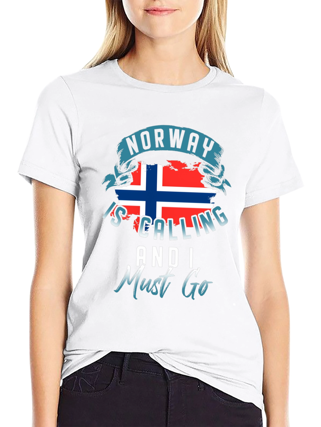 Norway Calling T-Shirt - Travel Adventure Tee