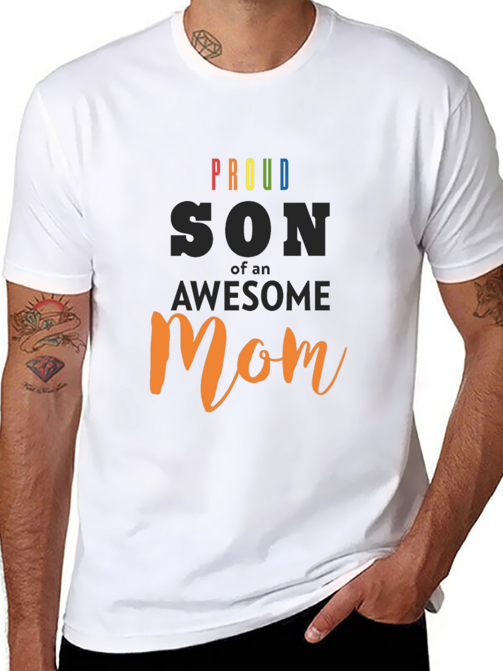 Proud Son of an Awesome Mom T-Shirt