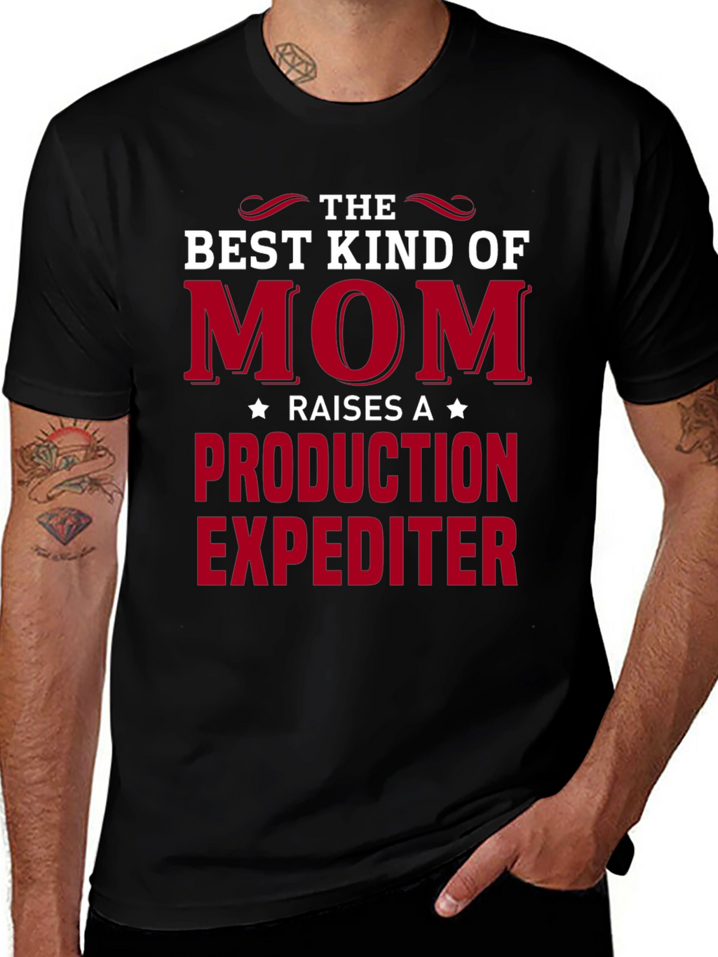 Best Mom Raises Production Expediter T-Shirt
