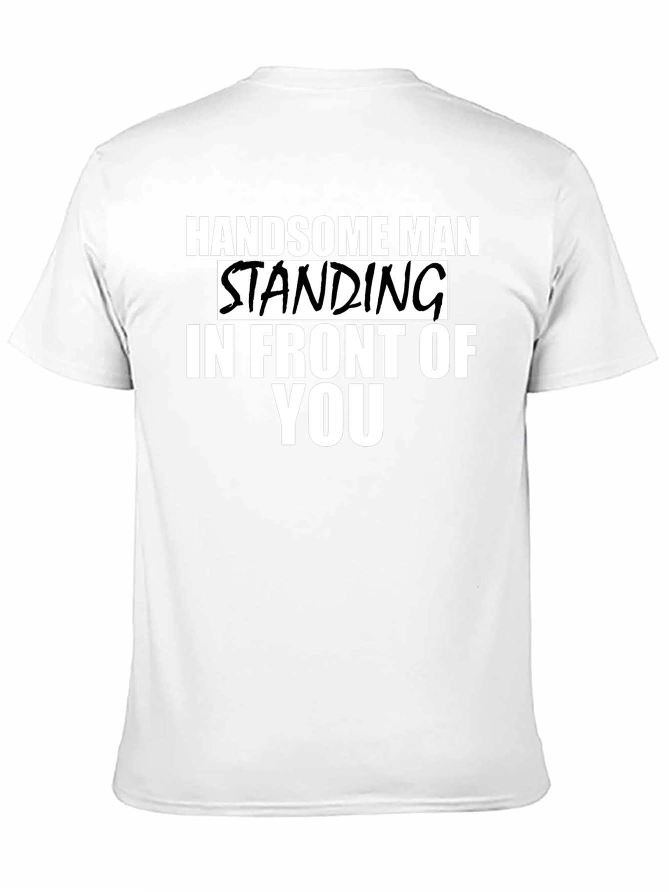 Handsome Man Graphic T-Shirt - Bold Statement Tee