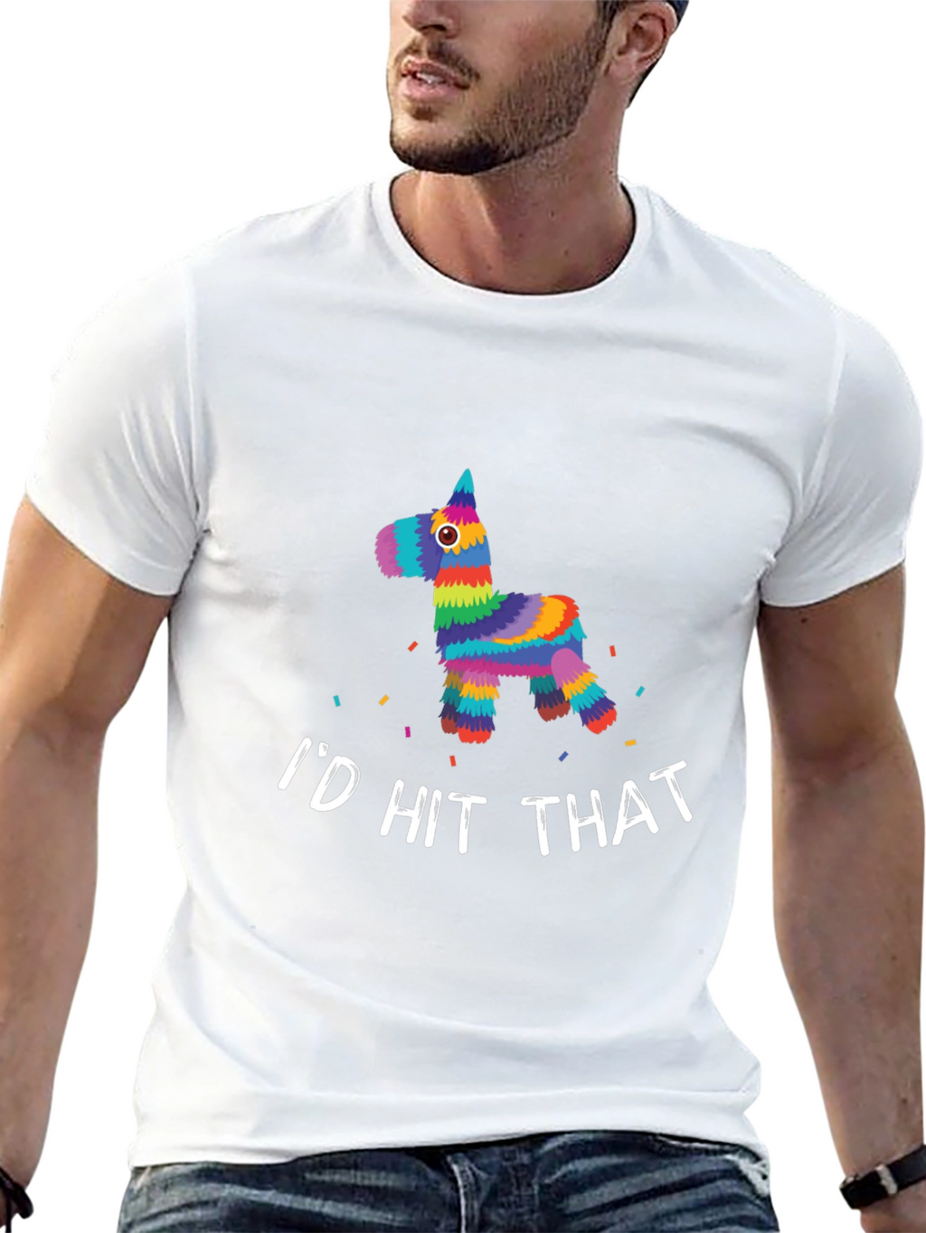 Id Hit That Piñata T-Shirt - Funny Fiesta Tee
