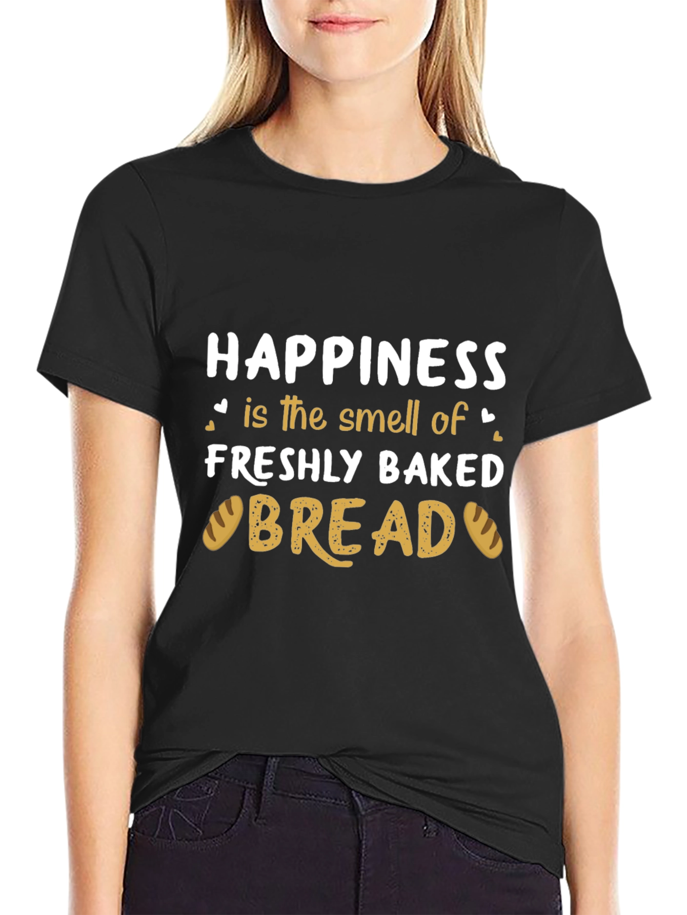 Happiness is Freshly Baked Bread T-Shirt