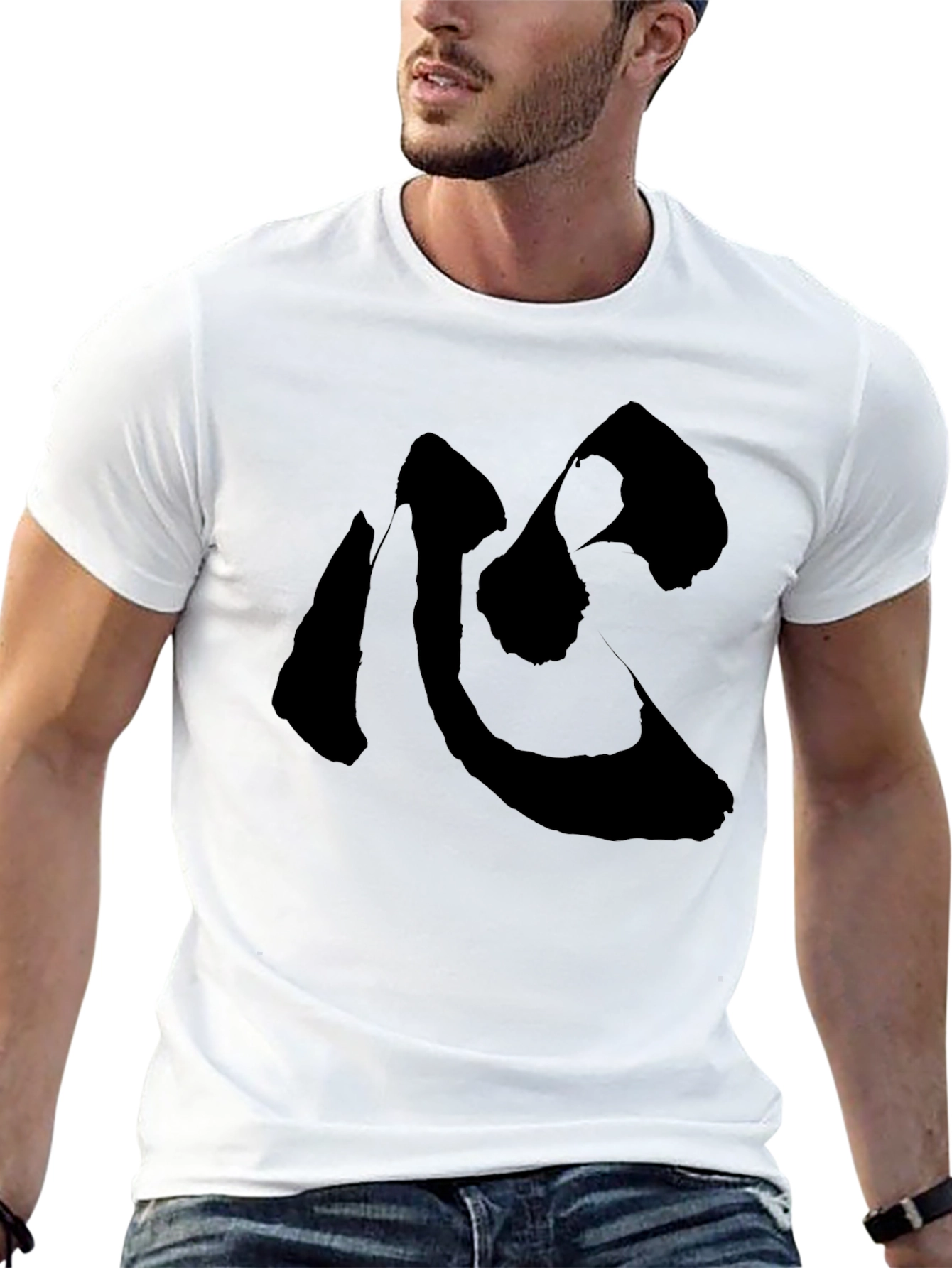 Zen Symbol Black T-Shirt - Minimalist Style