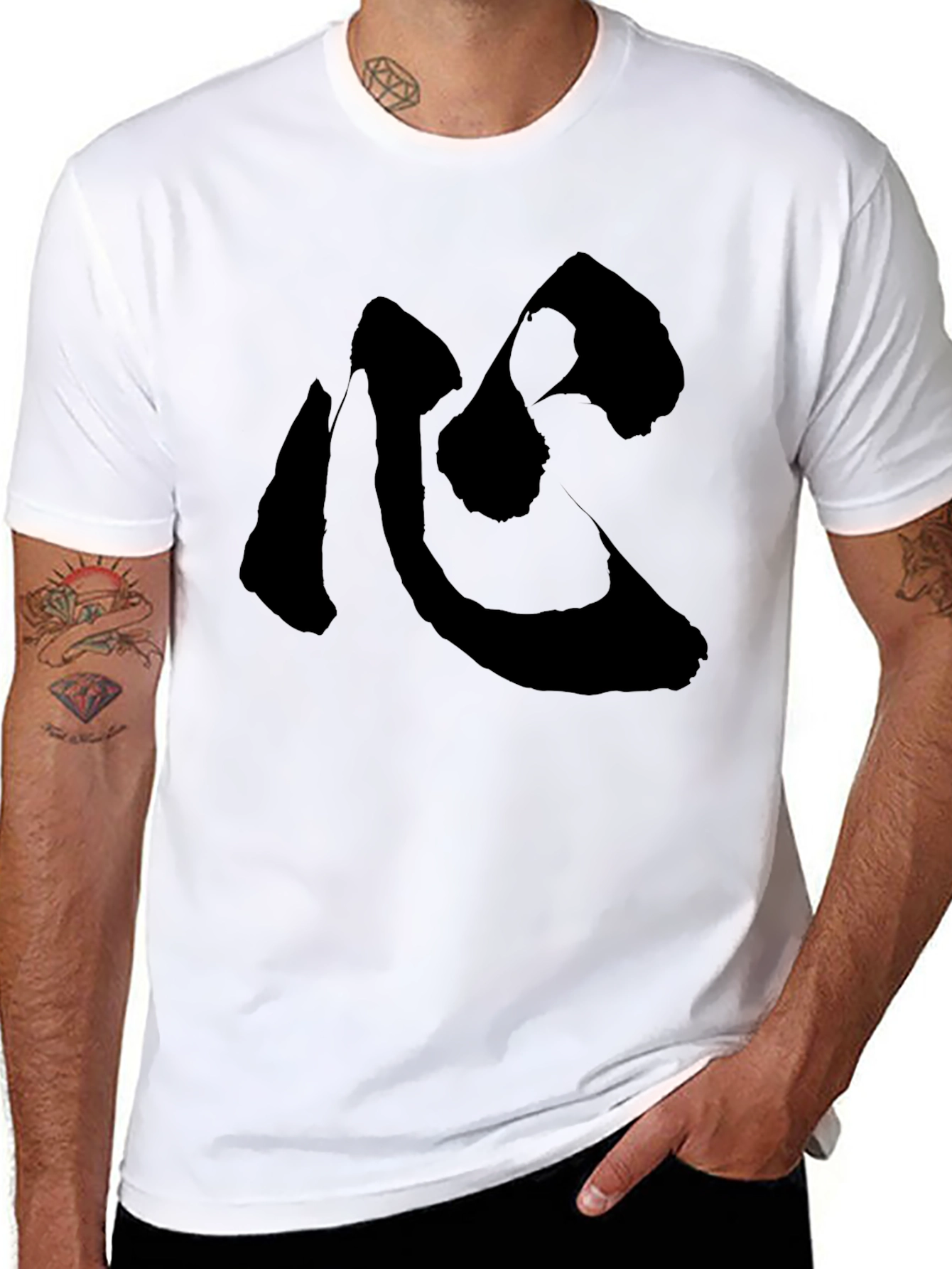 Zen Symbol Black T-Shirt - Minimalist Style