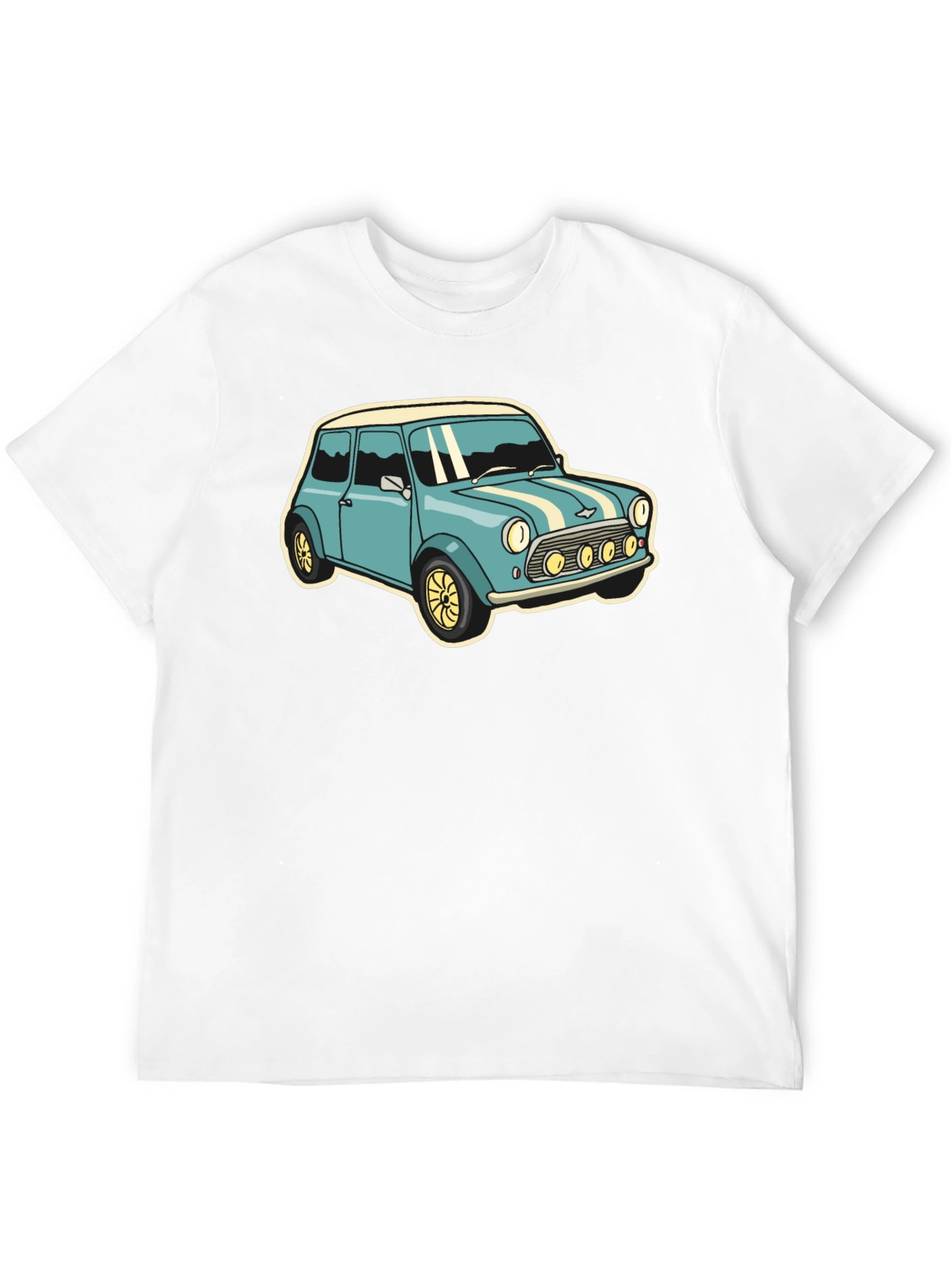 Classic Car Graphic Tee - Mens Black T-Shirt