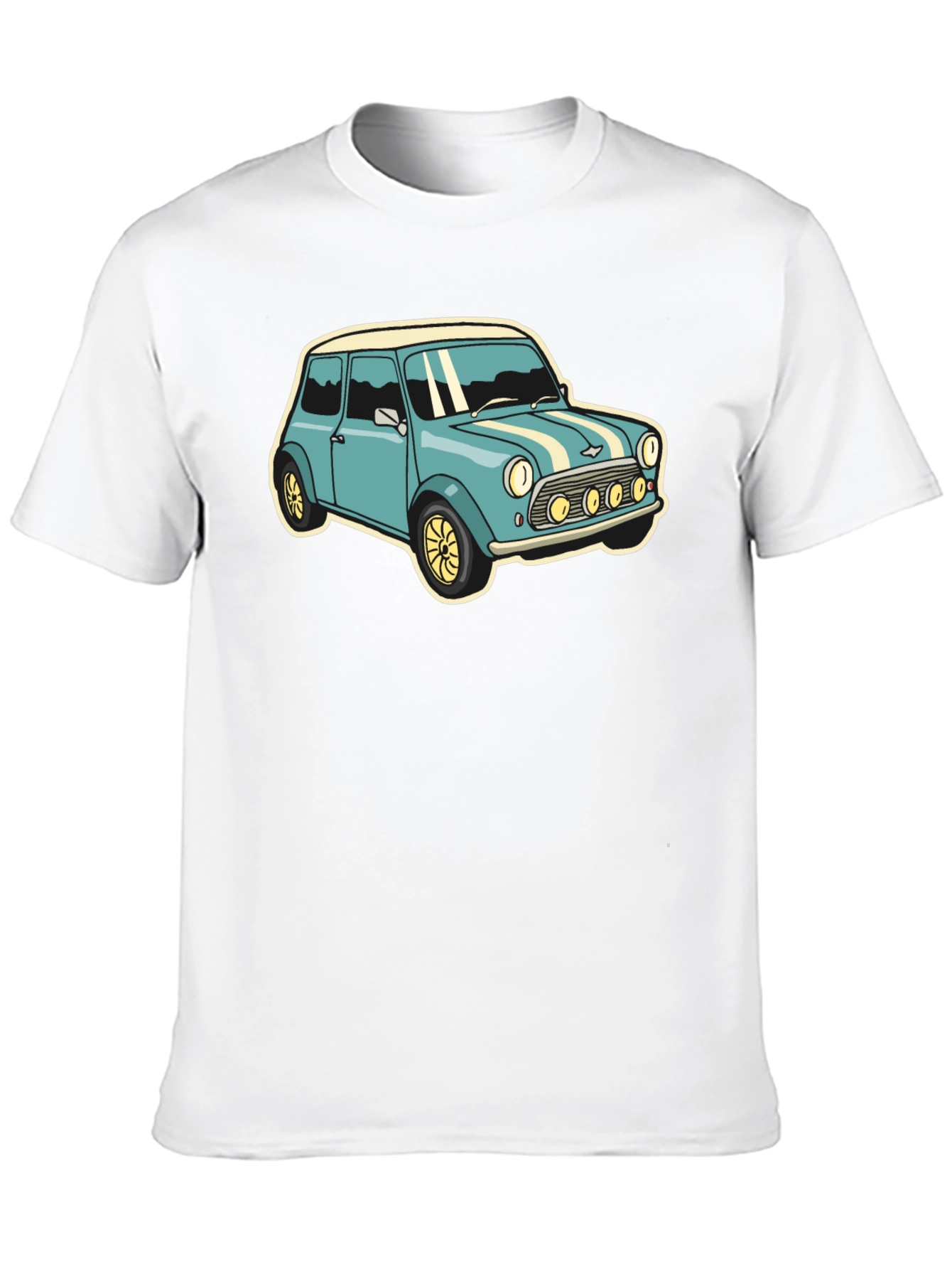 Classic Car Graphic Tee - Mens Black T-Shirt