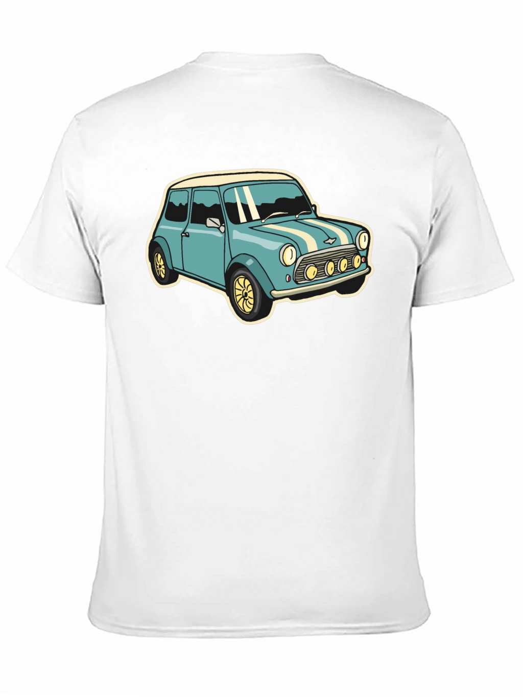 Classic Car Graphic Tee - Mens Black T-Shirt