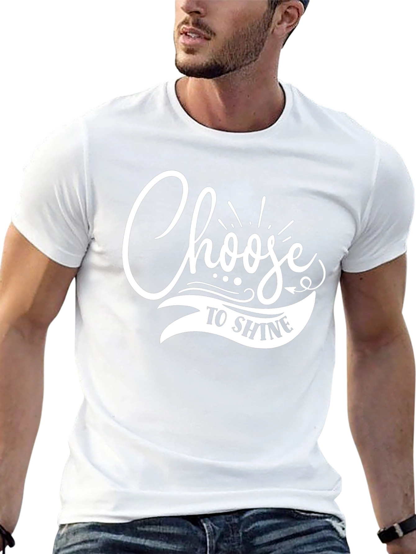 Choose to Shine Black T-Shirt