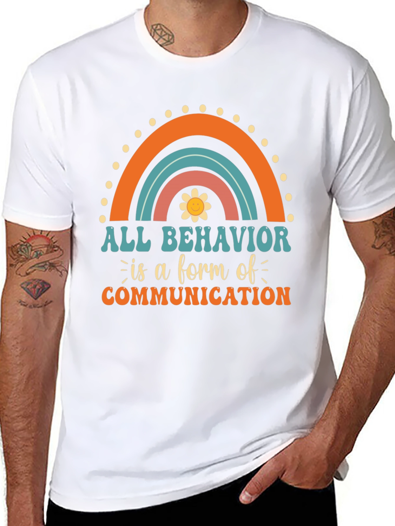 All Behavior is Communication Graphic Tee