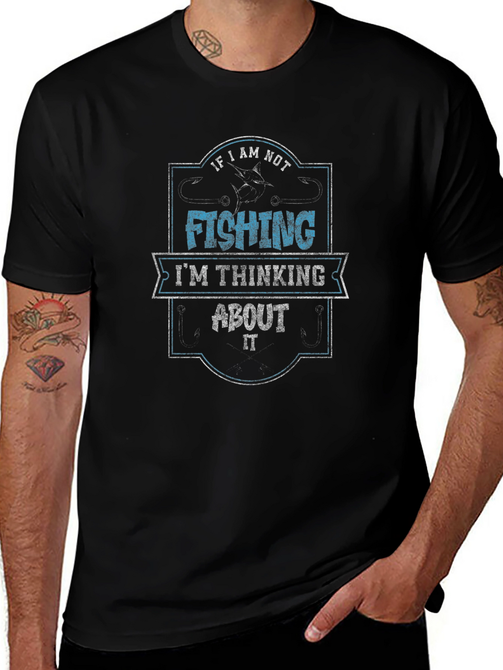 Fishing T-Shirt - If I Am Not Fishing