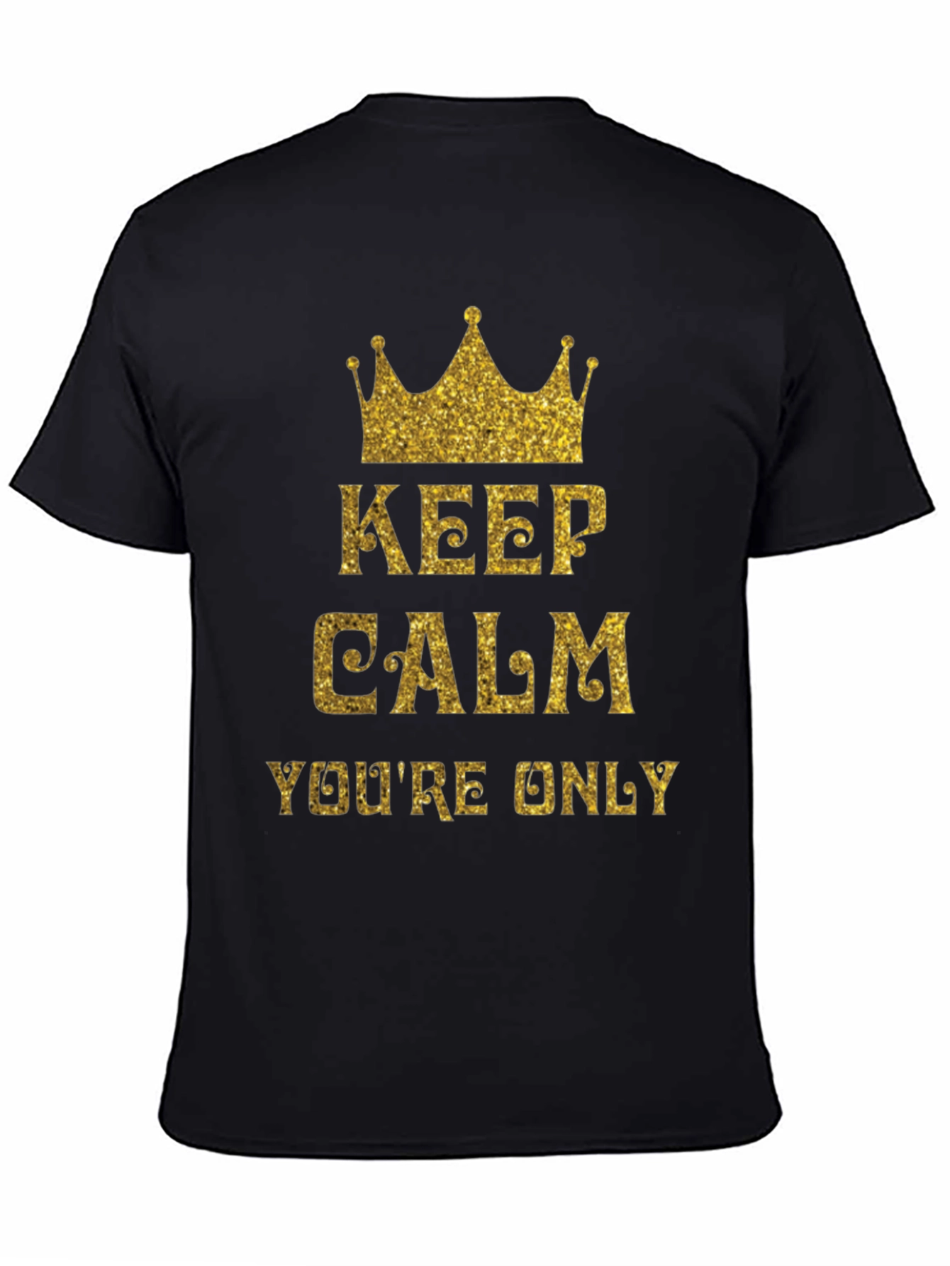 Keep Calm Black T-Shirt