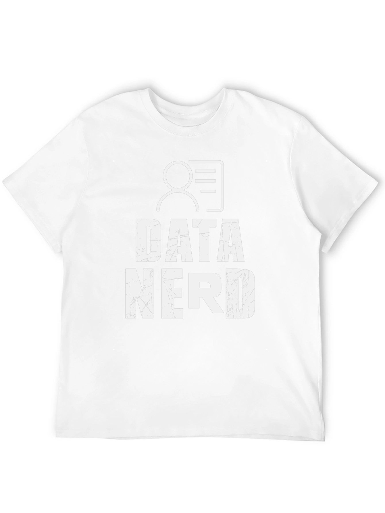 Data Nerd Graphic Tee - Black Cotton T-Shirt