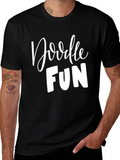 Doodle Fun Graphic Tee - Stylish Comfort