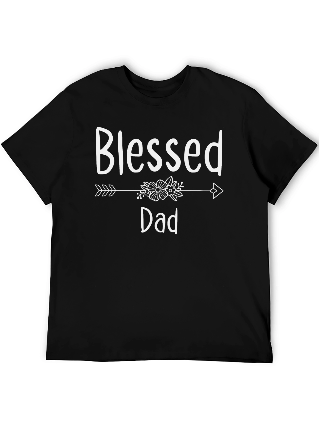 Blessed Dad Graphic Tee - Perfect Gift for Fathers Day