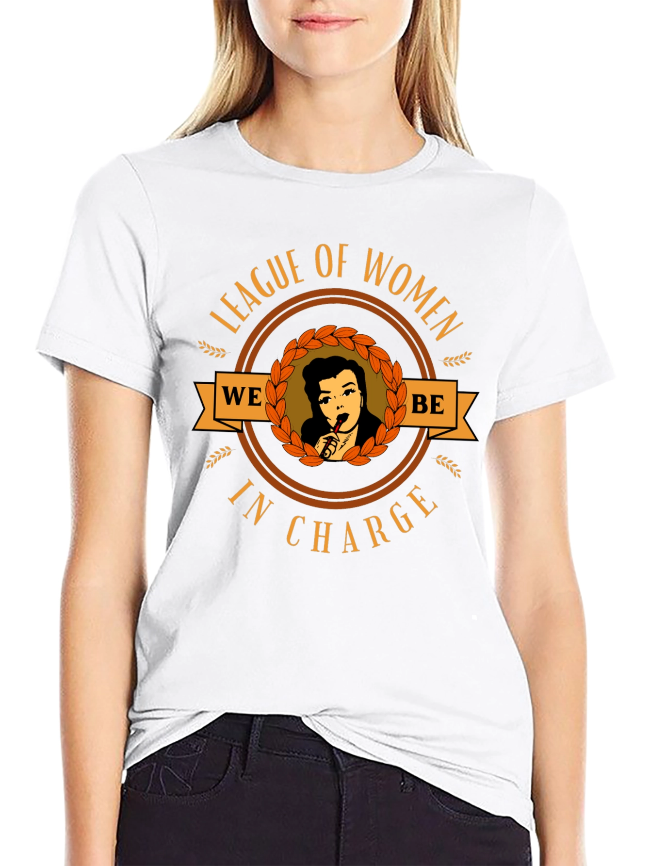 League of Women Graphic T-Shirt - Empowering Design