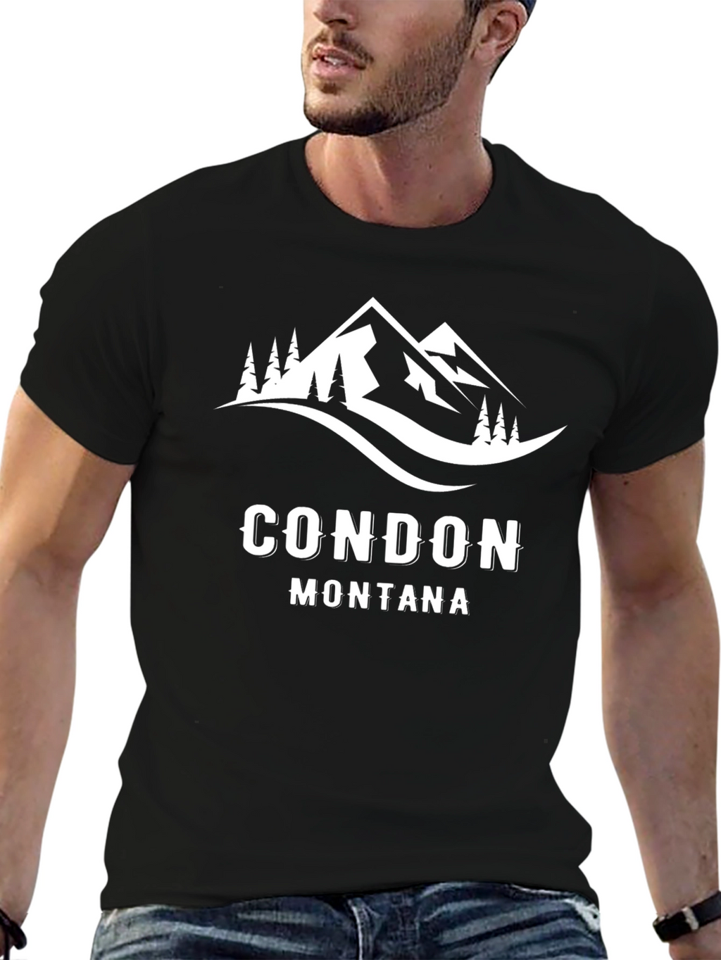 Condon Montana T-Shirt - Mountain Graphic Tee