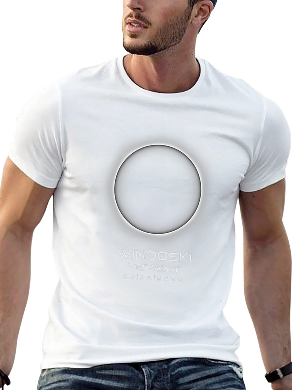 Winooski Vermont Eclipse April 8 2024 T-Shirt